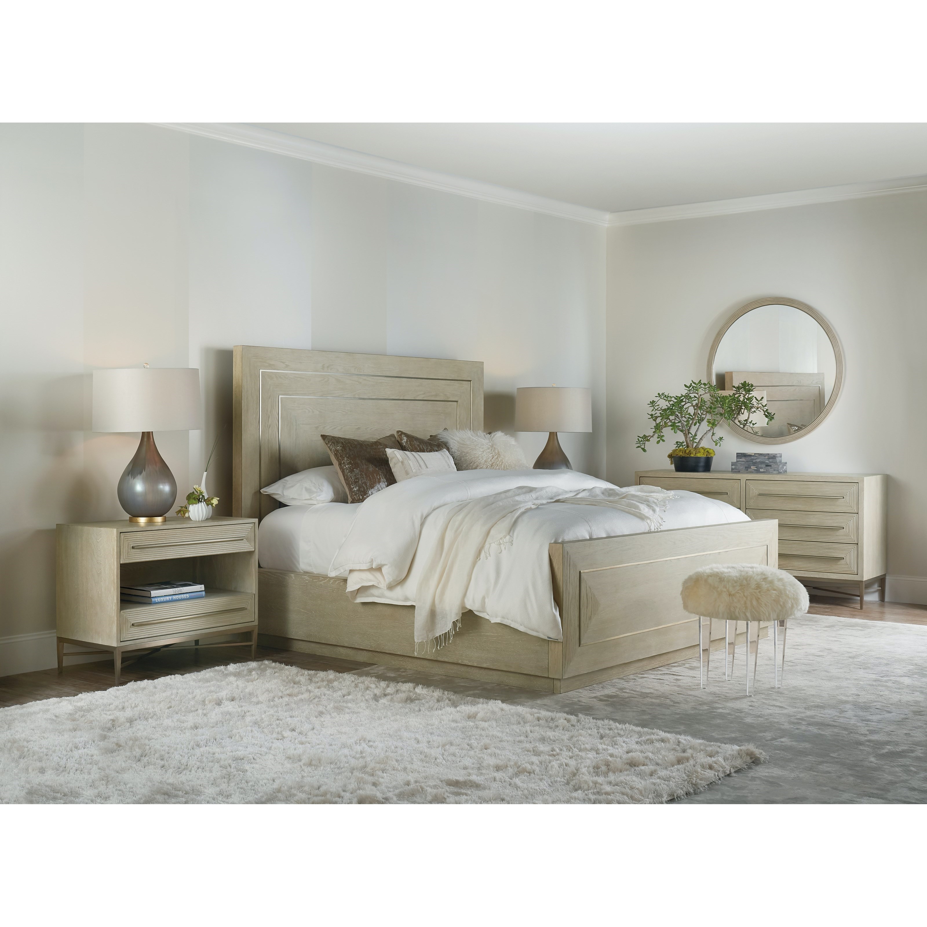 Hooker Furniture Cascade Queen Bedroom Group Lindy's Furniture
